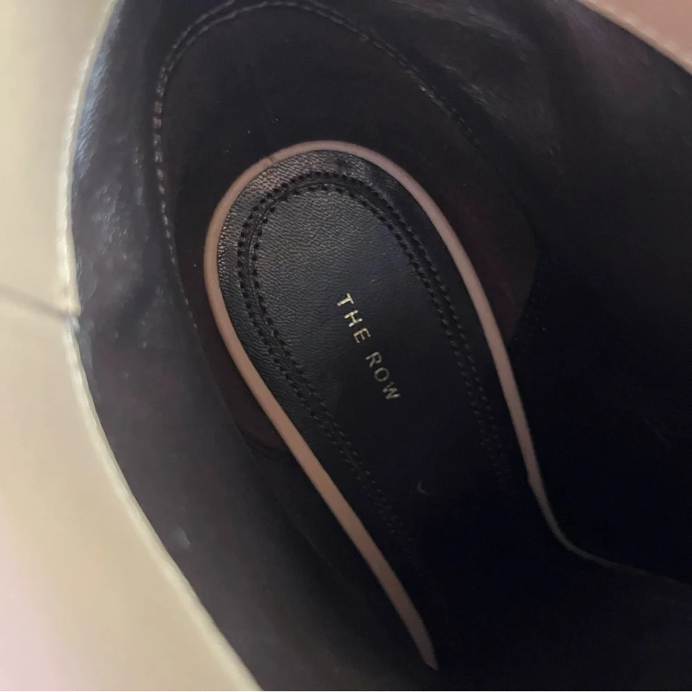THE ROW Prudens Bootie- Neutral- 37